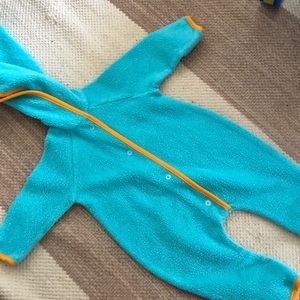 Zutano 3m Elf Suit Romper Pool